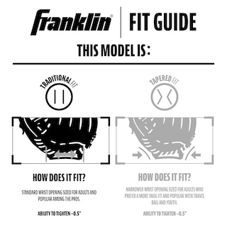 Foto 7 | Guante De Béisbol Franklin Sports Ctz5000 De Piel De Vacuno Para Adultos Y Jóvenes - Venta Internacional.
