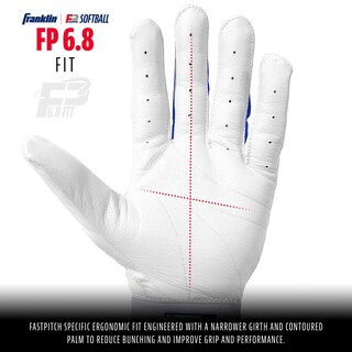 Foto 2 | Guantes De Bateo De Sóftbol Franklin Sports Cfx Pro Para Mujer - Venta Internacional.