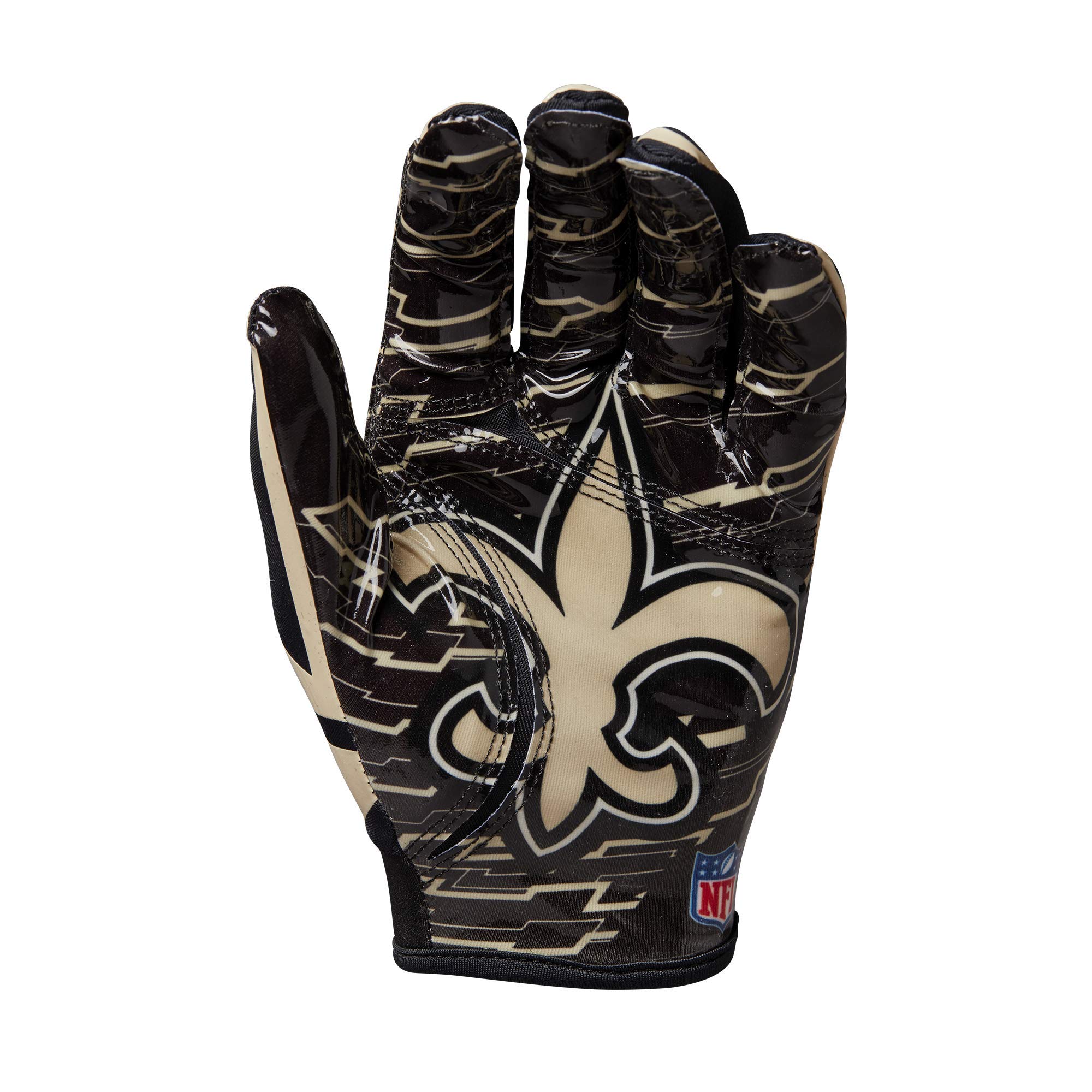 Foto 4 pulgar | Guantes De Fútbol Wilson Nfl Stretch Fit Para Adultos New Orleans Saints - Venta Internacional.
