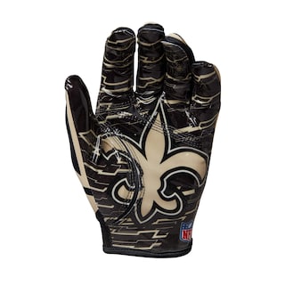 Foto 3 | Guantes De Fútbol Wilson Nfl Stretch Fit Para Adultos New Orleans Saints - Venta Internacional.