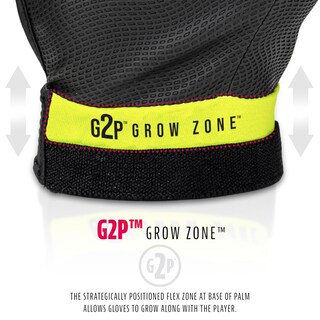 Foto 3 | Guantes De Bateo Franklin Sports Mlb Grow To Pro Kids, Color Blanco Y Negro - Venta Internacional.