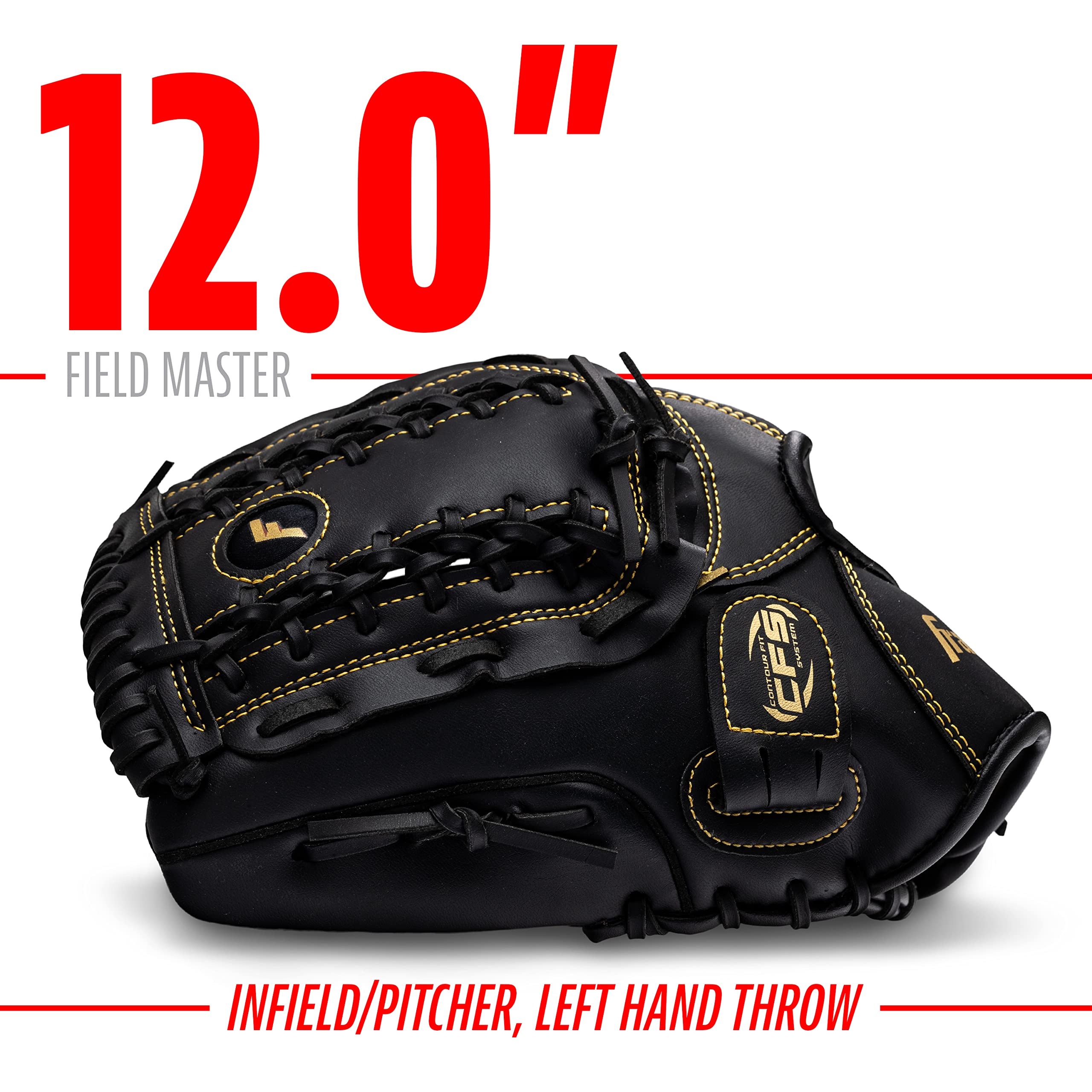 Foto 5 pulgar | Guante De Béisbol Y Sóftbol Franklin Sports Field Master 12 - Venta Internacional.