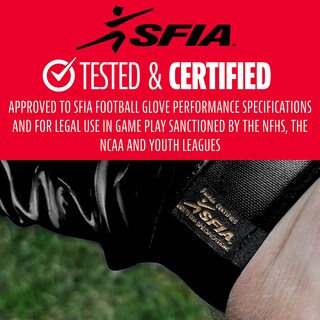 Foto 2 | Guantes De Receptor De Fútbol Franklin Sports Supratak Youth - Venta Internacional.