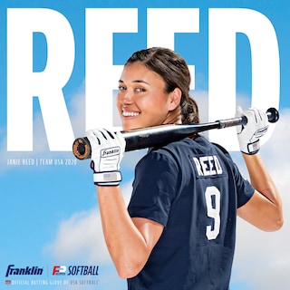Foto 7 | Guantes De Bateo Franklin Sports Cfx Pro Fastpitch White Gold - Venta Internacional.
