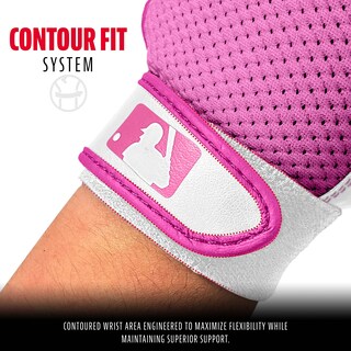 Foto 3 | Guantes De Bateo Franklin Sports Youth Flex Tee Ball, Blanco/rosa - Venta Internacional.