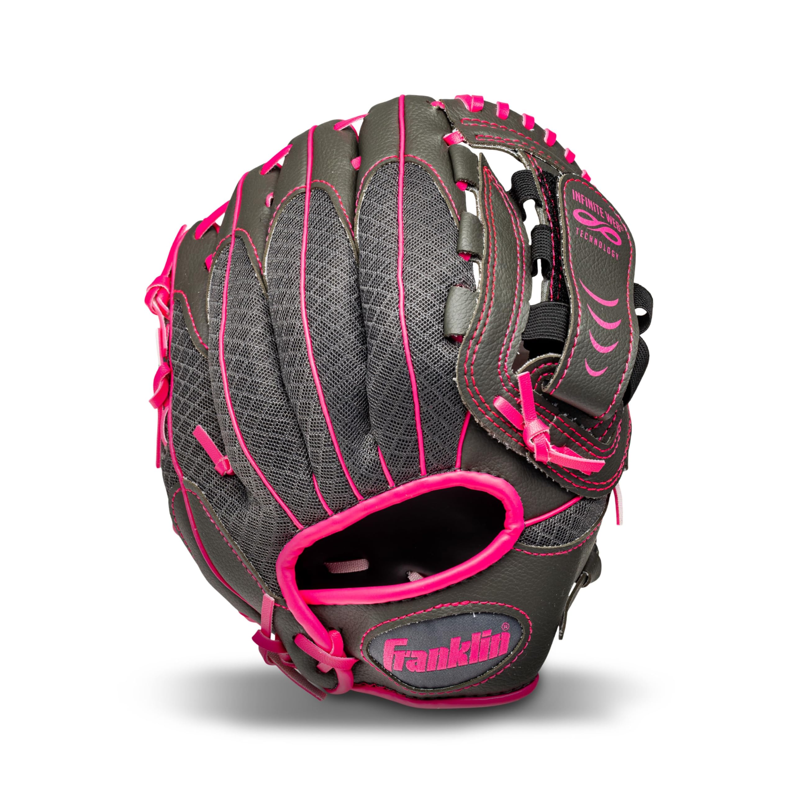 Foto 2 pulgar | Guante De Béisbol Franklin Sports Shok Sorb Kids 10.5 - Rosa - Venta Internacional.
