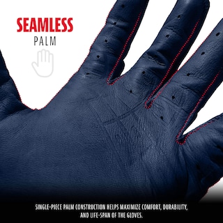 Foto 3 | Guantes De Bateo Franklin Sports Powerstrap Chrome Navy Xxl - Venta Internacional.