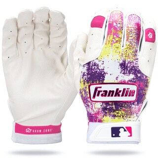 Foto 1 | Guantes De Bateo Franklin Sports Mlb Grow To Pro Kids, Color Rosa - Venta Internacional.