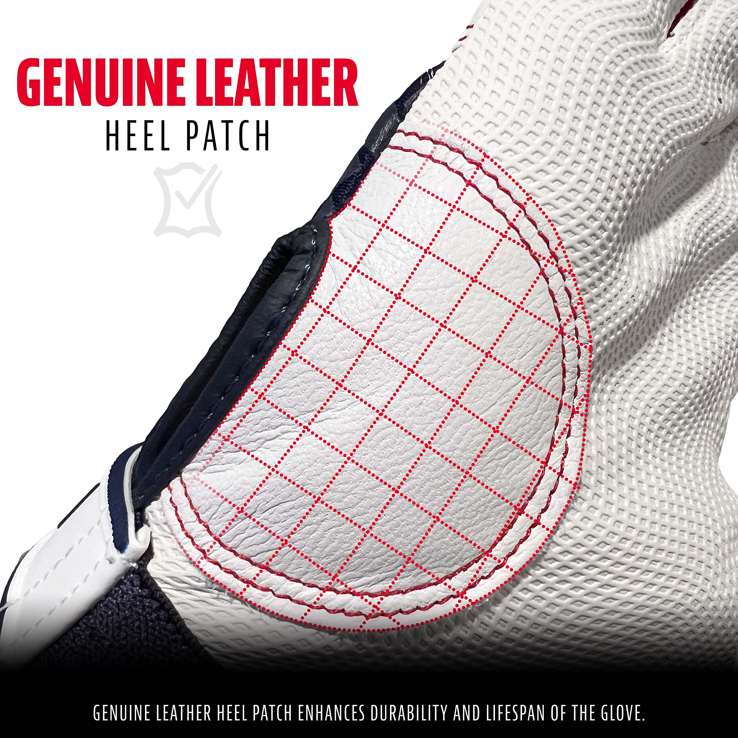 Foto 4 pulgar | Guantes De Bateo Franklin Sports 2nd Skinz Adult Xl Navy - Venta Internacional.