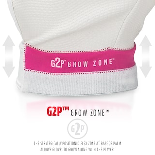 Foto 3 | Guantes De Bateo Franklin Sports Mlb Grow To Pro Kids, Color Rosa - Venta Internacional.