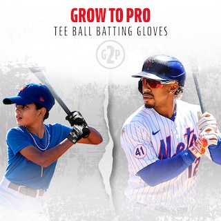 Foto 6 | Guantes De Bateo Franklin Sports Mlb Grow To Pro Kids, Color Rosa - Venta Internacional.