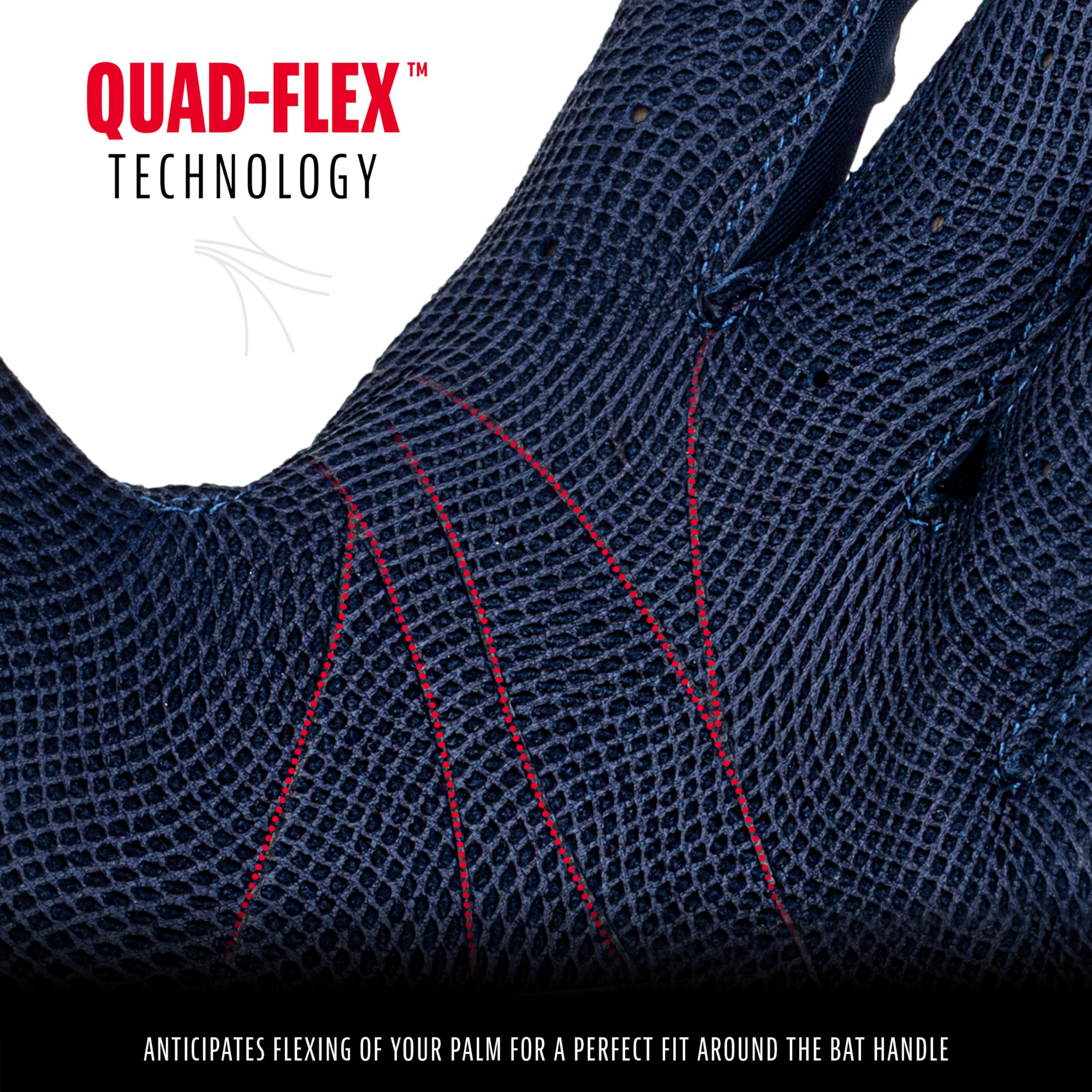 Foto 5 pulgar | Guantes De Bateo Franklin Sports Cfx Pro A Todo Color Cromados - Venta Internacional.
