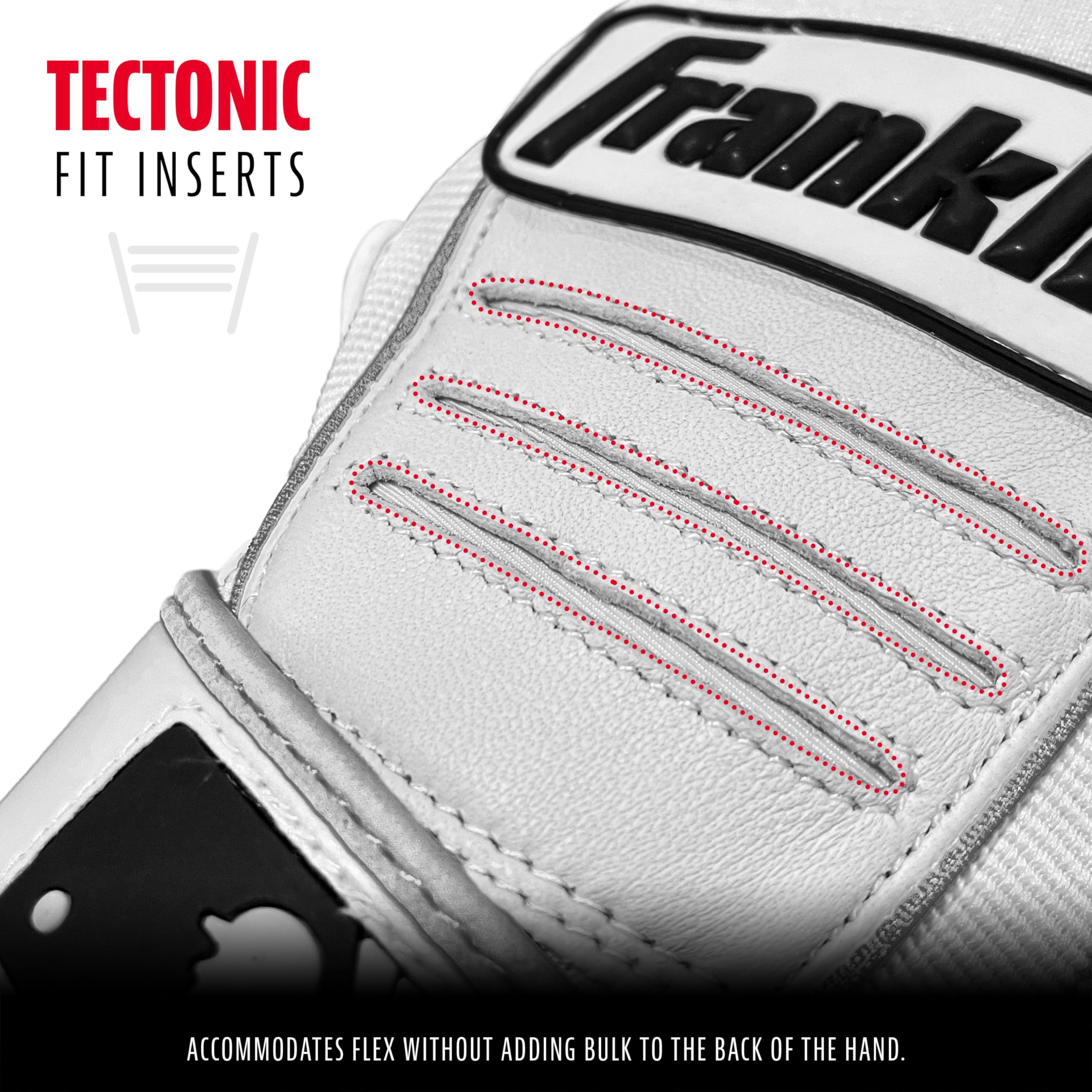 Foto 4 pulgar | Guantes De Bateo De Béisbol Franklin Sports Cfx Pro Adult Xxl - Venta Internacional.