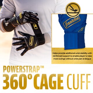Foto 4 | Guantes De Bateo Franklin Sports Infinite Powerstrap Para Adultos - Venta Internacional.