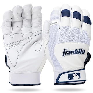 Foto 1 | Guantes De Bateo Franklin Sports Shok-sorb X Baseball, Blancos - Venta Internacional.
