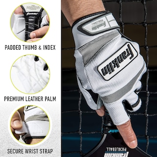 Foto 2 | Guantes De Pickleball Franklin Sports Para Mano Izquierda, Color Blanco, Talla Xs - Venta Internacional.