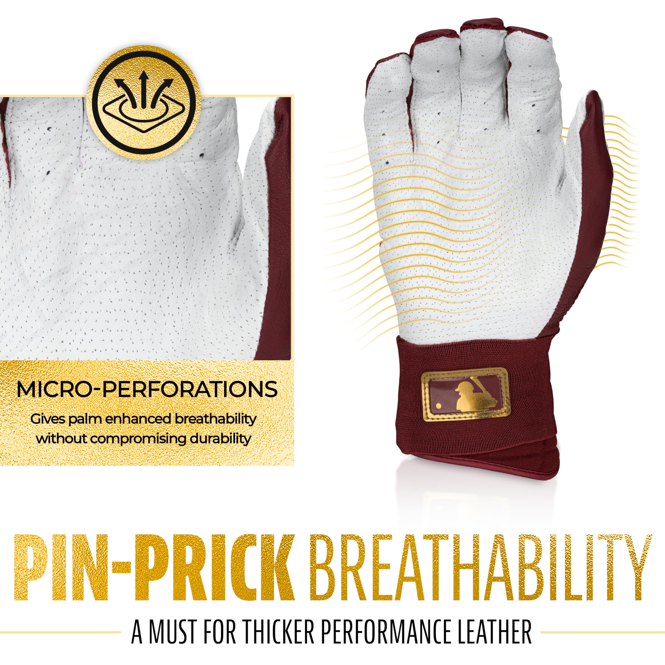 Foto 3 pulgar | Guantes De Bateo Franklin Sports Infinite Powerstrap Adult L - Venta Internacional.