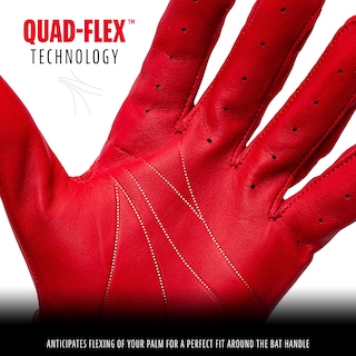 Foto 2 | Guantes De Bateo Franklin Sports Natural Ii, Rojos, Tamaño Mediano, Para Adultos - Venta Internacional.