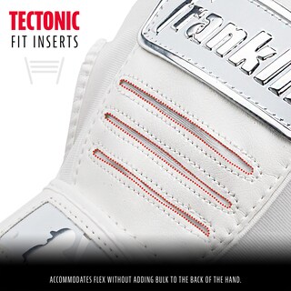 Foto 3 | Guantes De Bateo De Béisbol Franklin Sports Cfx Pro Chrome White - Venta Internacional.