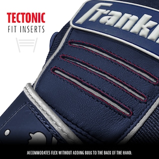 Foto 3 | Guantes De Bateo De Béisbol Franklin Sports Cfx Pro Navy Xxl - Venta Internacional.