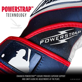 Foto 3 | Guantes De Bateo Franklin Sports Powerstrap Hi-lite Mlb - Venta Internacional.