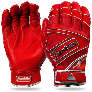 Foto 1 | Guantes De Bateo Franklin Sports Powerstrap, Cromados, Rojos, Para Adultos - Venta Internacional.