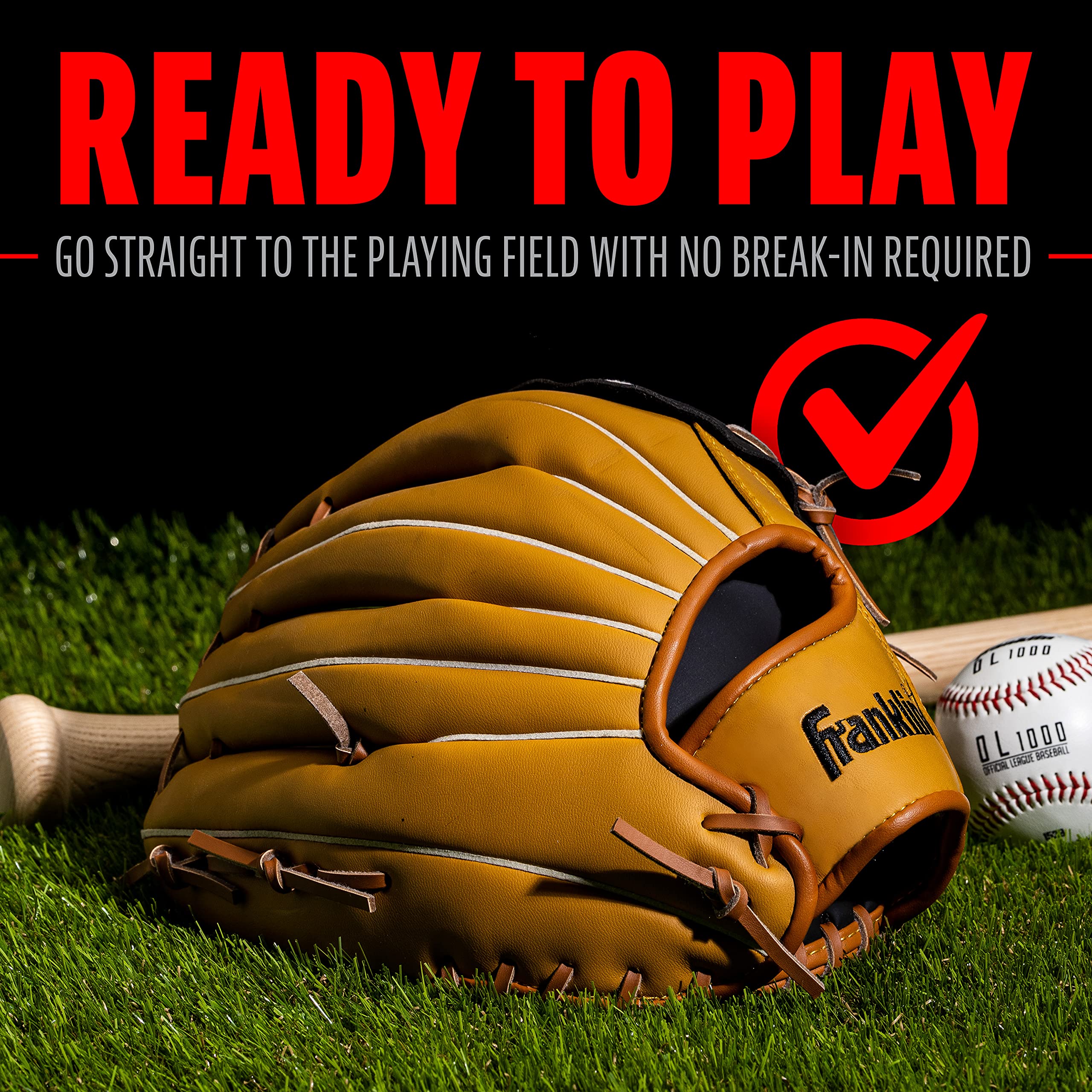 Foto 7 | Guante De Béisbol Y Sóftbol Franklin Sports Field Master - Venta Internacional.