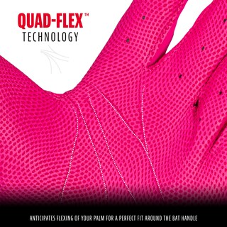 Foto 4 | Guantes De Bateo Franklin Sports Cfx Pro Mlb Para Adultos, Rosas, Talla Grande - Venta Internacional.