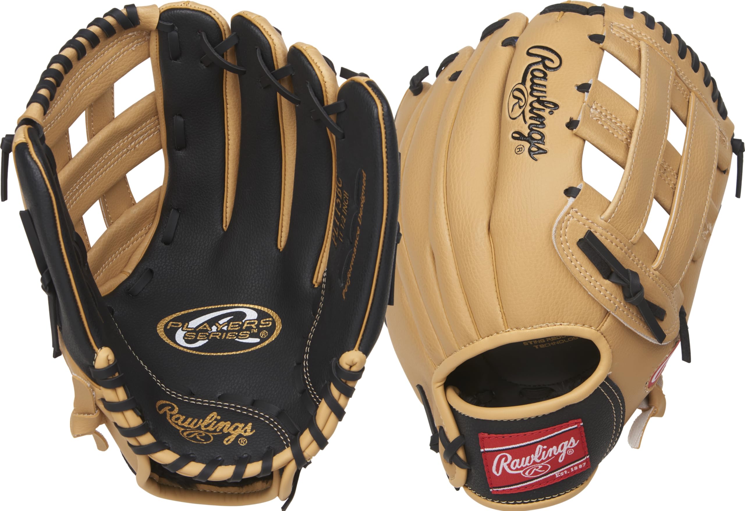 Foto 2 pulgar | Guante De Béisbol Rawlings Players Series T-ball & Youth 11.5 - Venta Internacional.