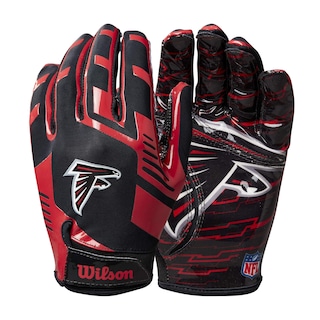 Foto 1 | Guantes De Fútbol Americano Wilson Nfl Stretch Fit Youth Atlanta Falcons - Venta Internacional.