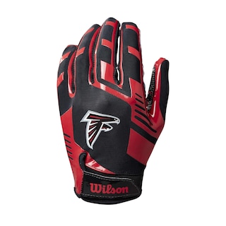 Foto 2 | Guantes De Fútbol Americano Wilson Nfl Stretch Fit Youth Atlanta Falcons - Venta Internacional.