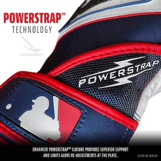 Foto 2 | Guantes De Bateo Franklin Sports Mlb Powerstrap Youth Large - Venta Internacional.