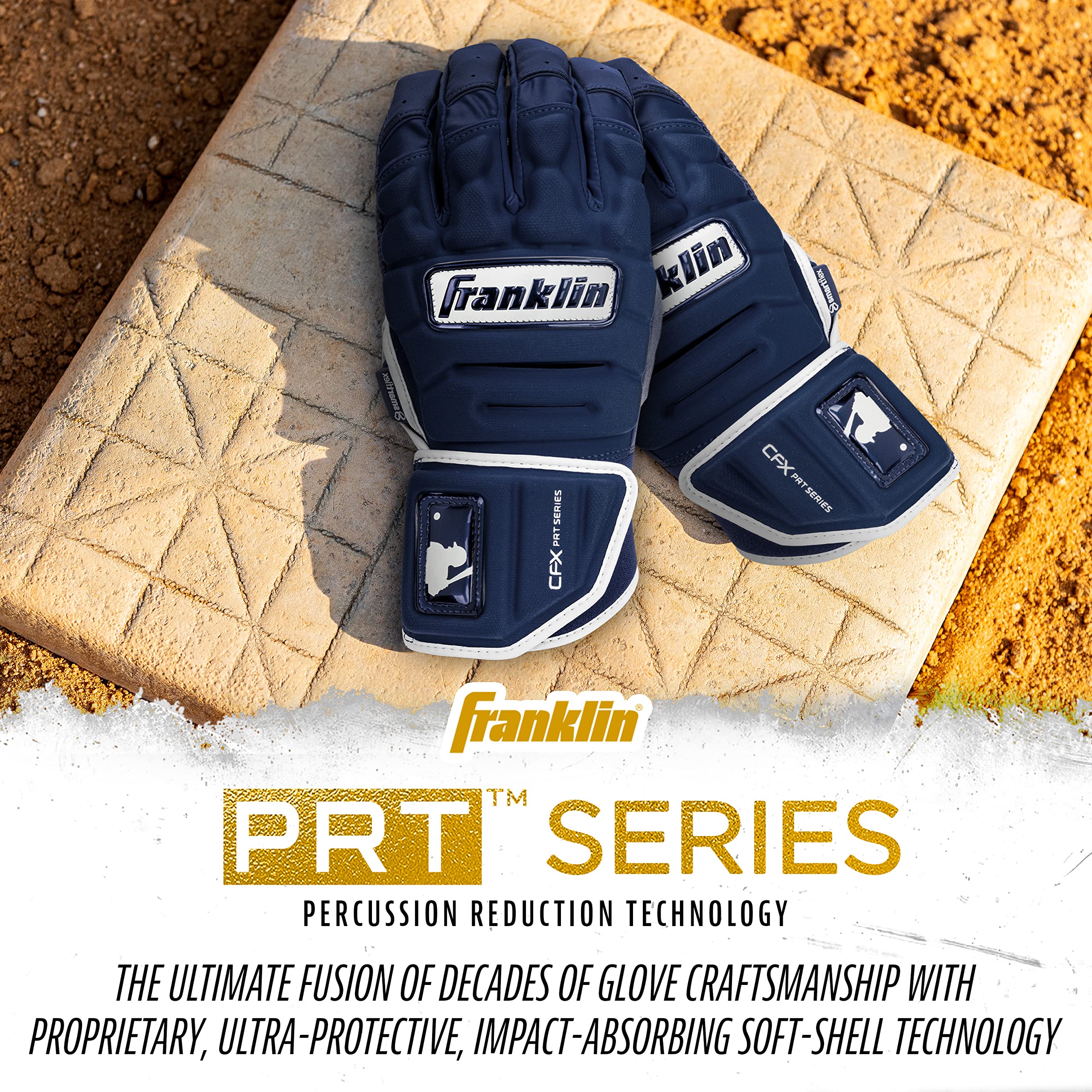 Foto 6 | Guantes De Bateo Franklin Sports Cfx Pro Prt Para Adultos  Medianos - Venta Internacional.