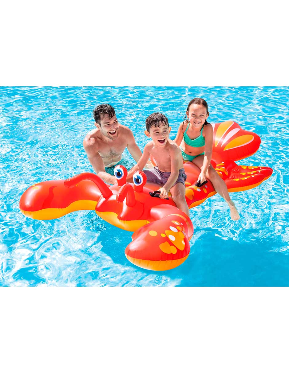 Foto 4 pulgar | Flotador Inflable Intex 57528NP color Rojo de Langosta