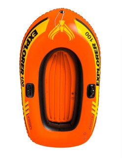 Foto 3 | Lancha inflable INTEX Explorer 100 Set color Naranja