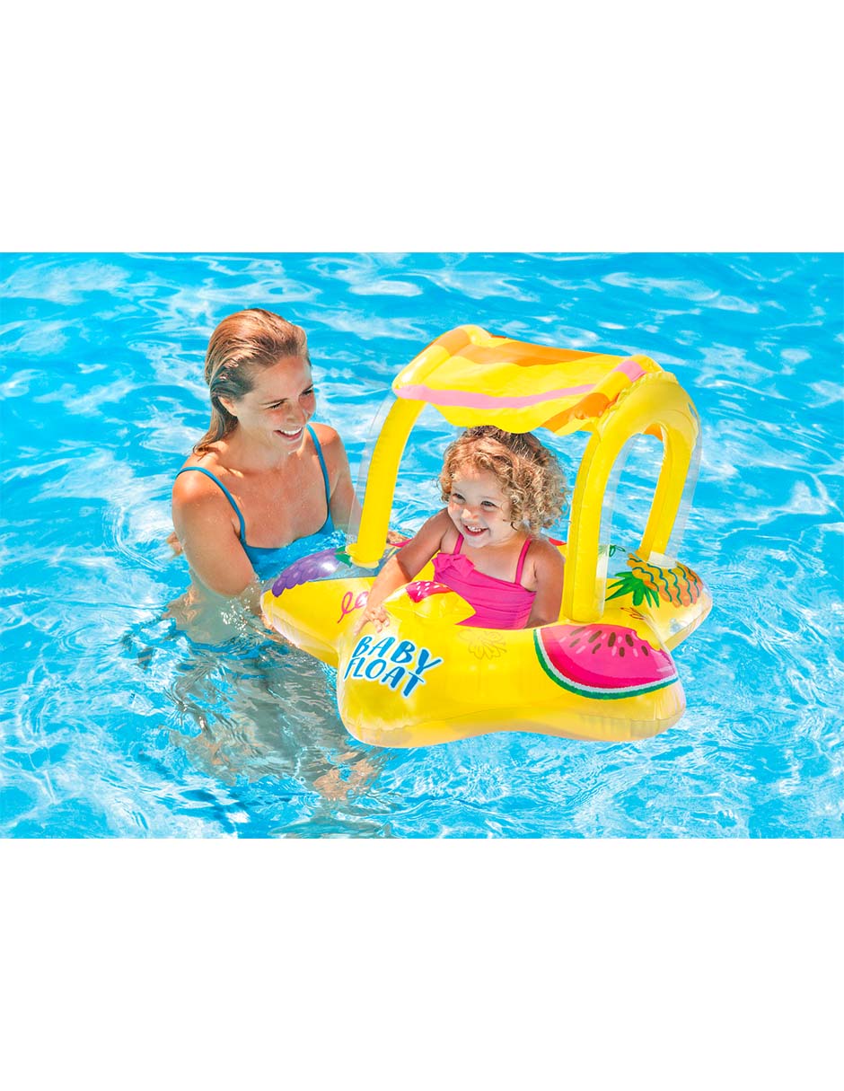 Foto 4 pulgar | Salvavidas de Estrella para Bebé Intex color Amarillo