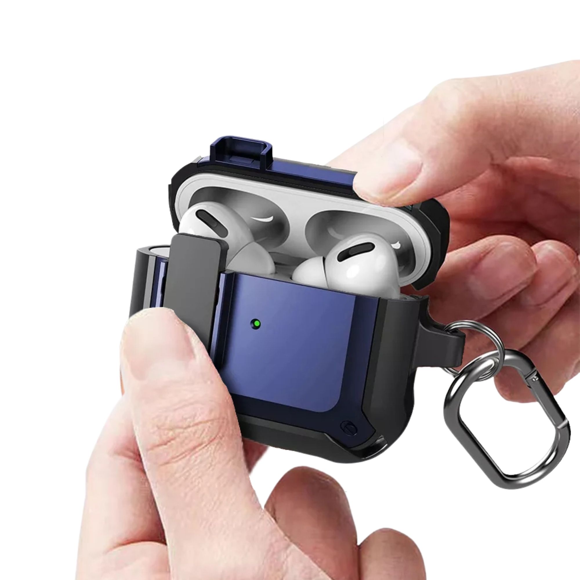 Foto 3 pulgar | Estuche Protector Ecomlab Para Airpods Pro Azul