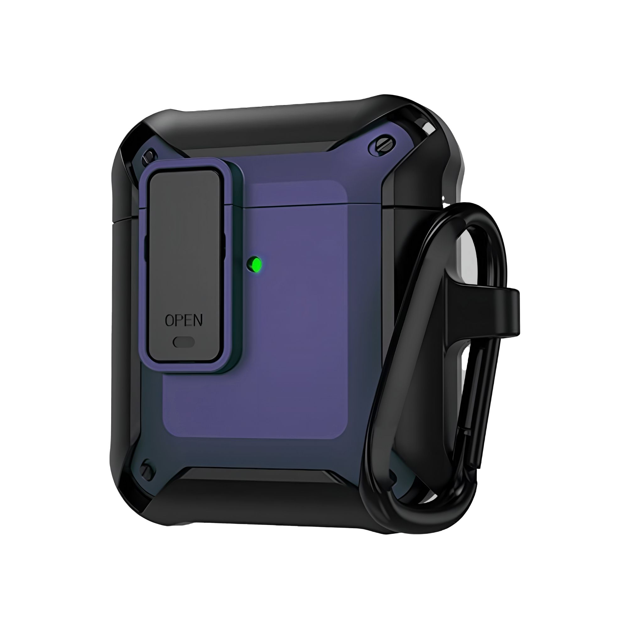 Estuche Protector Ecomlab Para Airpods 1/2 Gen Azul