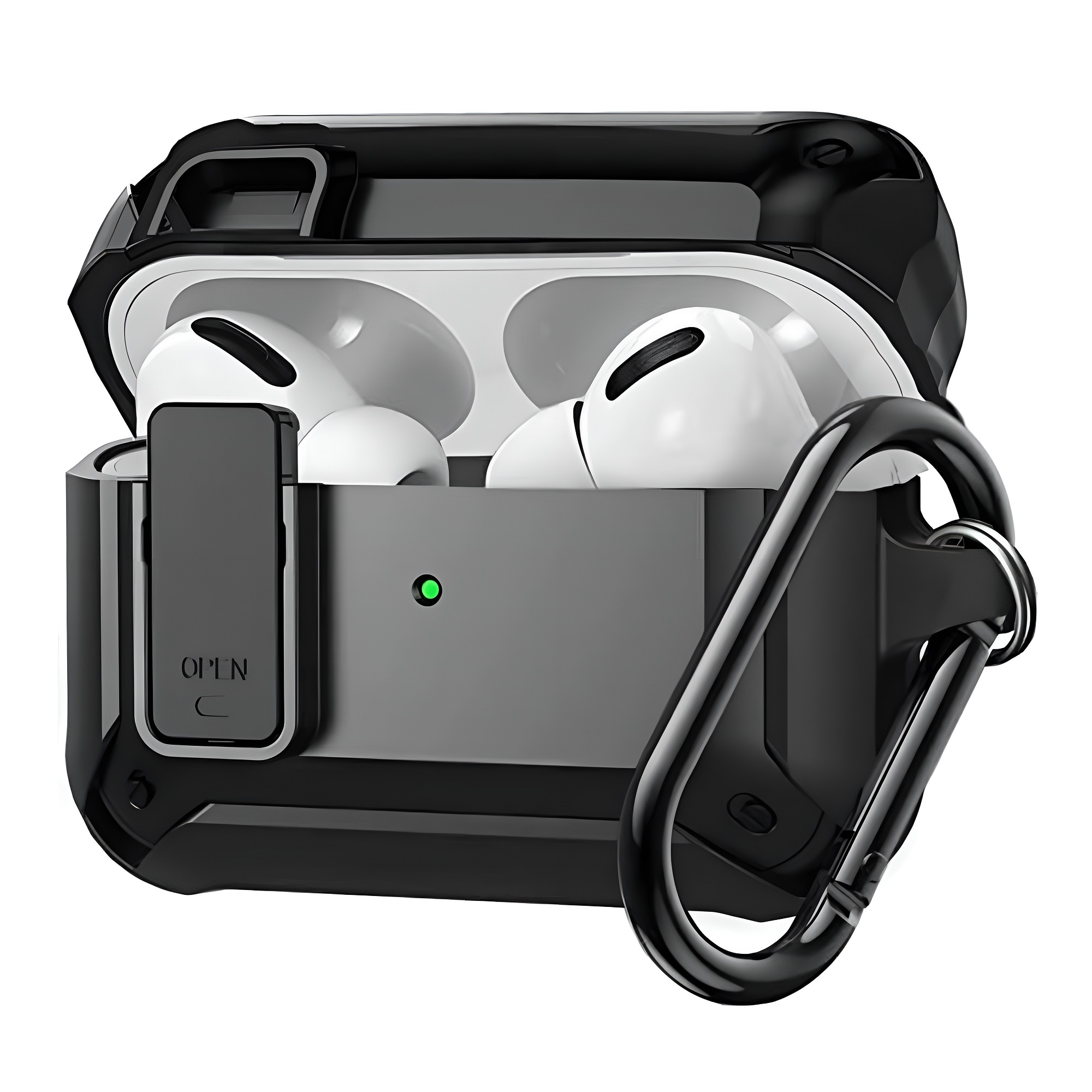 Estuche Protector Ecomlab Para Airpods Pro Negro