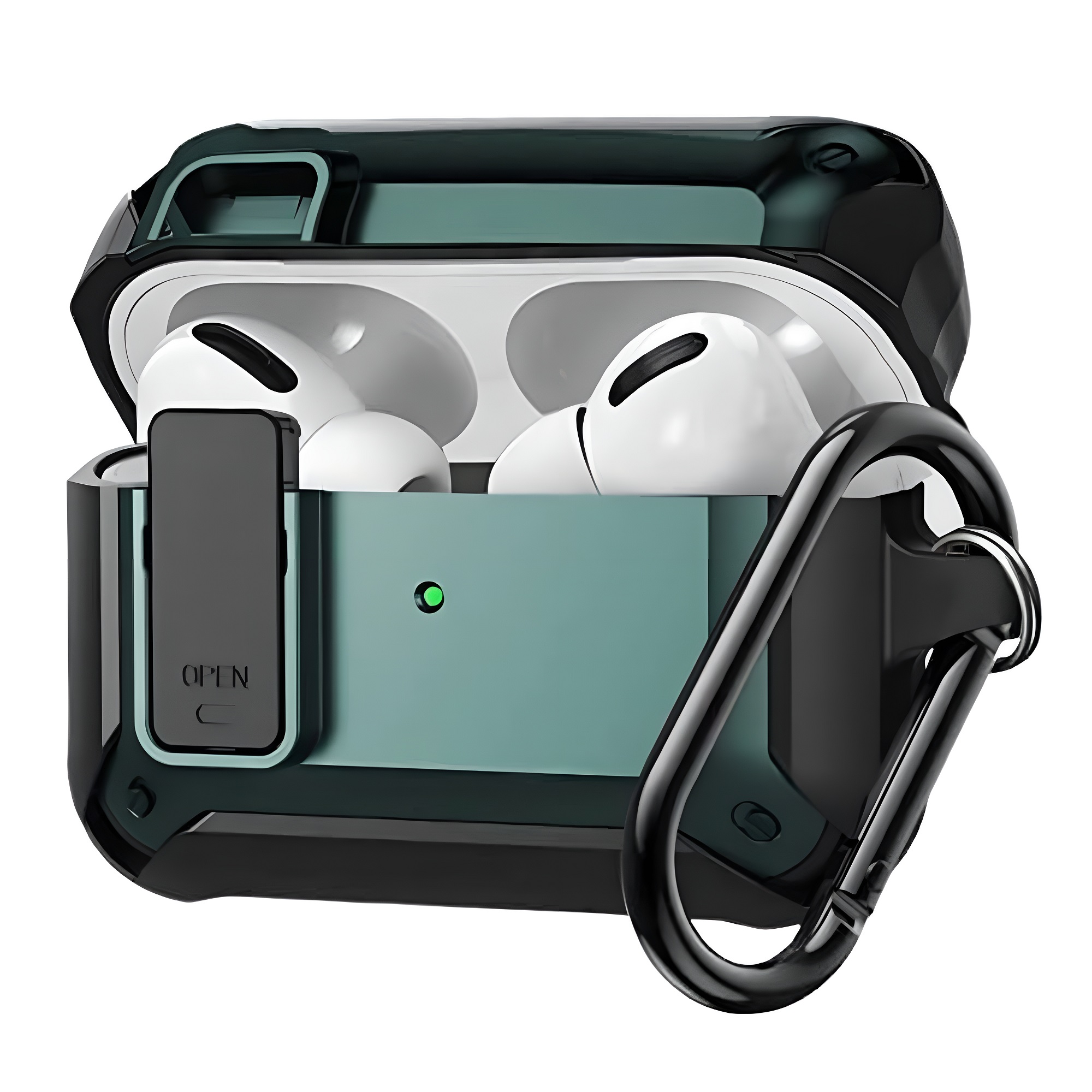 Foto 2 pulgar | Estuche Protector Ecomlab Para Airpods Pro Verde
