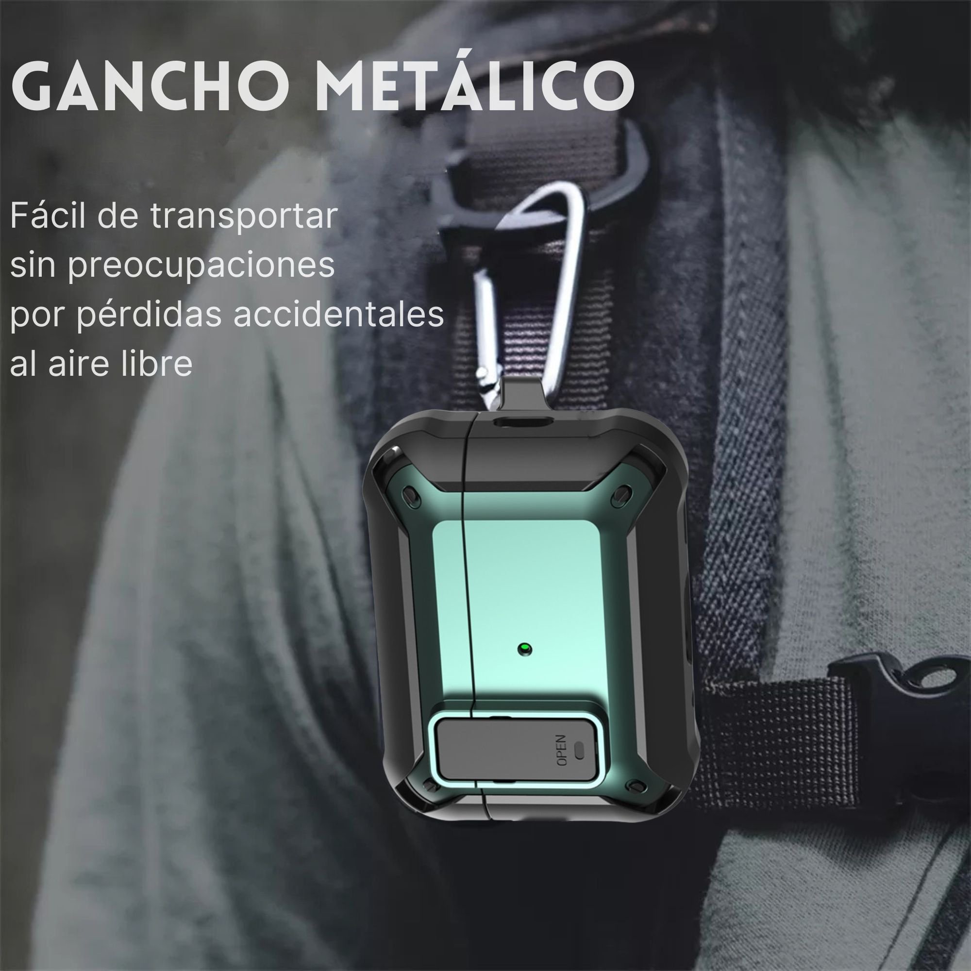 Foto 4 | Estuche Protector Ecomlab Para Airpods Pro Verde