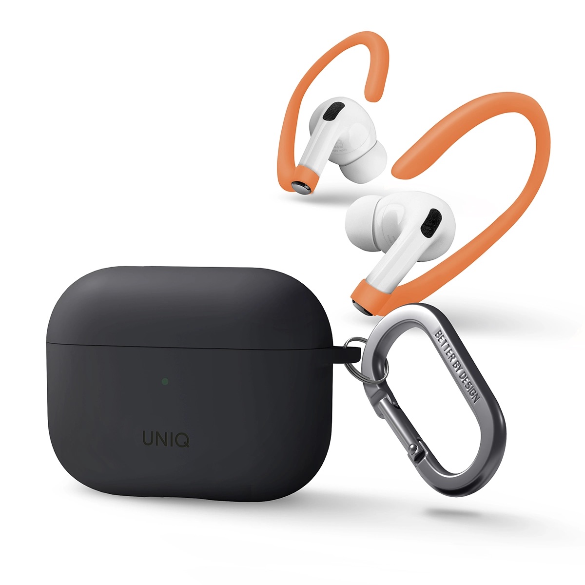 Foto 3 pulgar | Funda Deportiva Nexo para AirPods Pro 2ª y 1ª Generación con Ganchos y Protección Reforzada