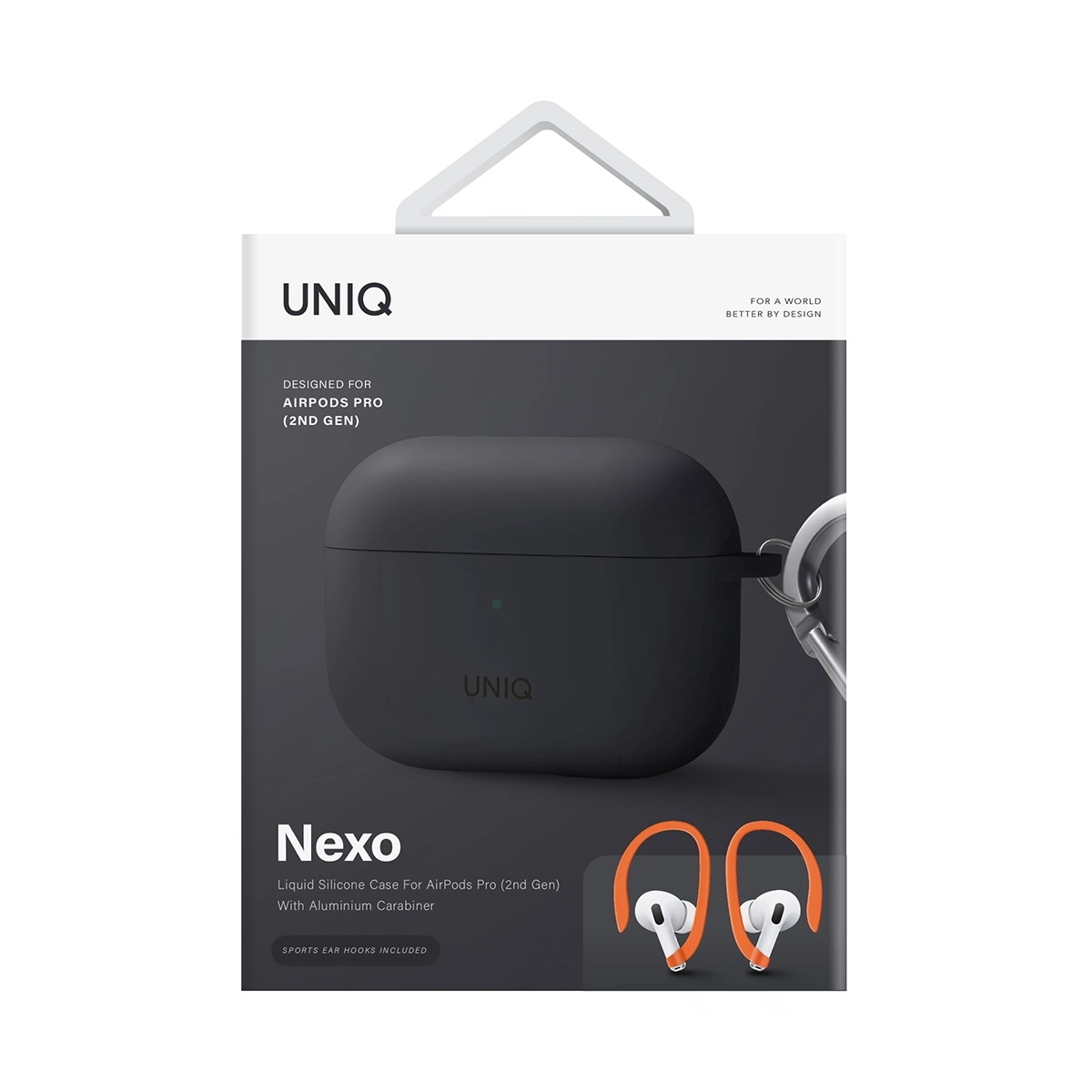 Foto 7 pulgar | Funda Deportiva Nexo para AirPods Pro 2ª y 1ª Generación con Ganchos y Protección Reforzada