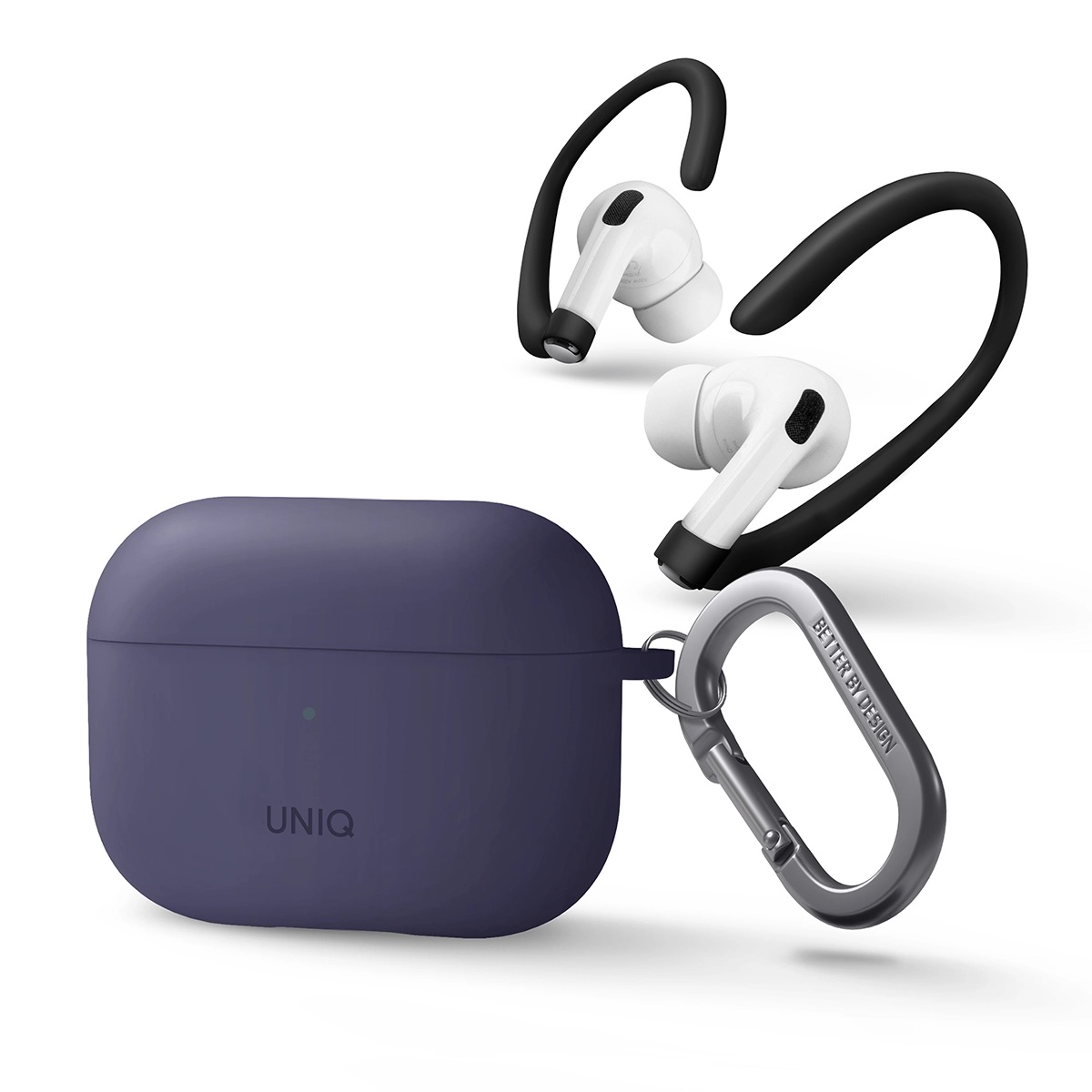 Foto 2 | Funda Deportiva Nexo para AirPods Pro 2ª y 1ª Generación con Ganchos y Protección Reforzada
