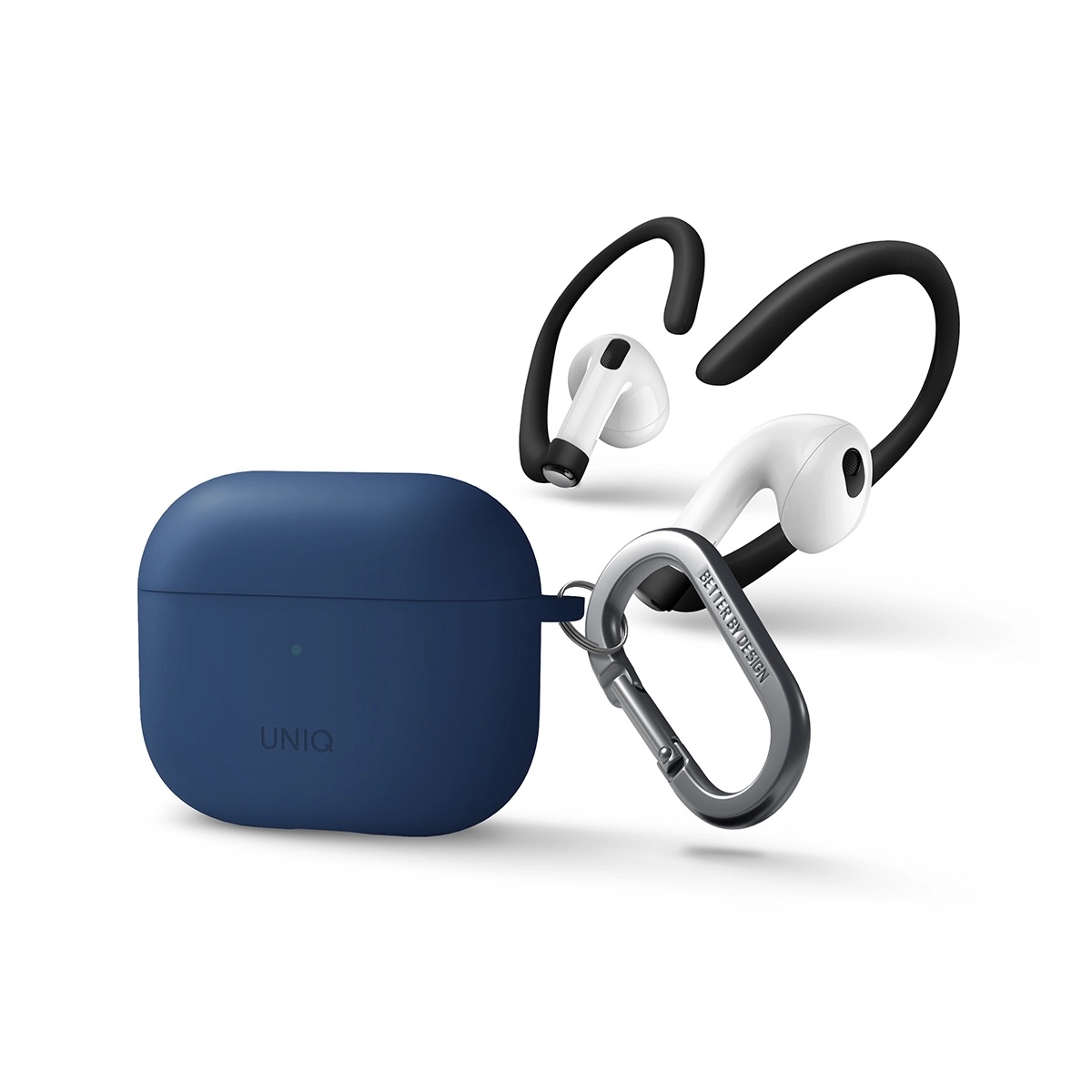 Foto 6 pulgar | Funda UNIQ para AirPods 3a Generación Deportiva con Ganchos Incluidos