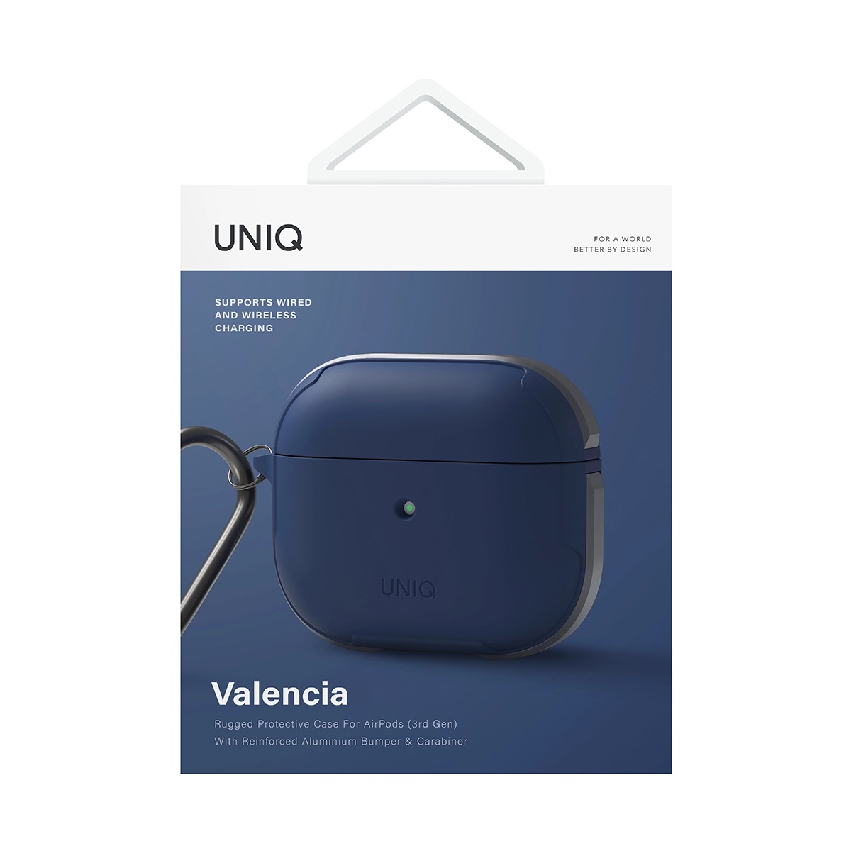 Foto 6 pulgar | Funda UNIQ para AirPods 3a Generación Máxima Protección con Aluminio