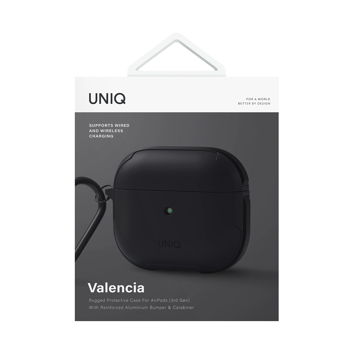 Foto 6 pulgar | Funda UNIQ para AirPods 3a Generación Máxima Protección con Aluminio