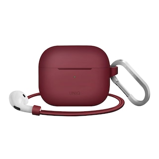 Foto 1 | Funda de Silicona Vencer para AirPods 3ª Generación con Correa Deportiva y Mosquetón