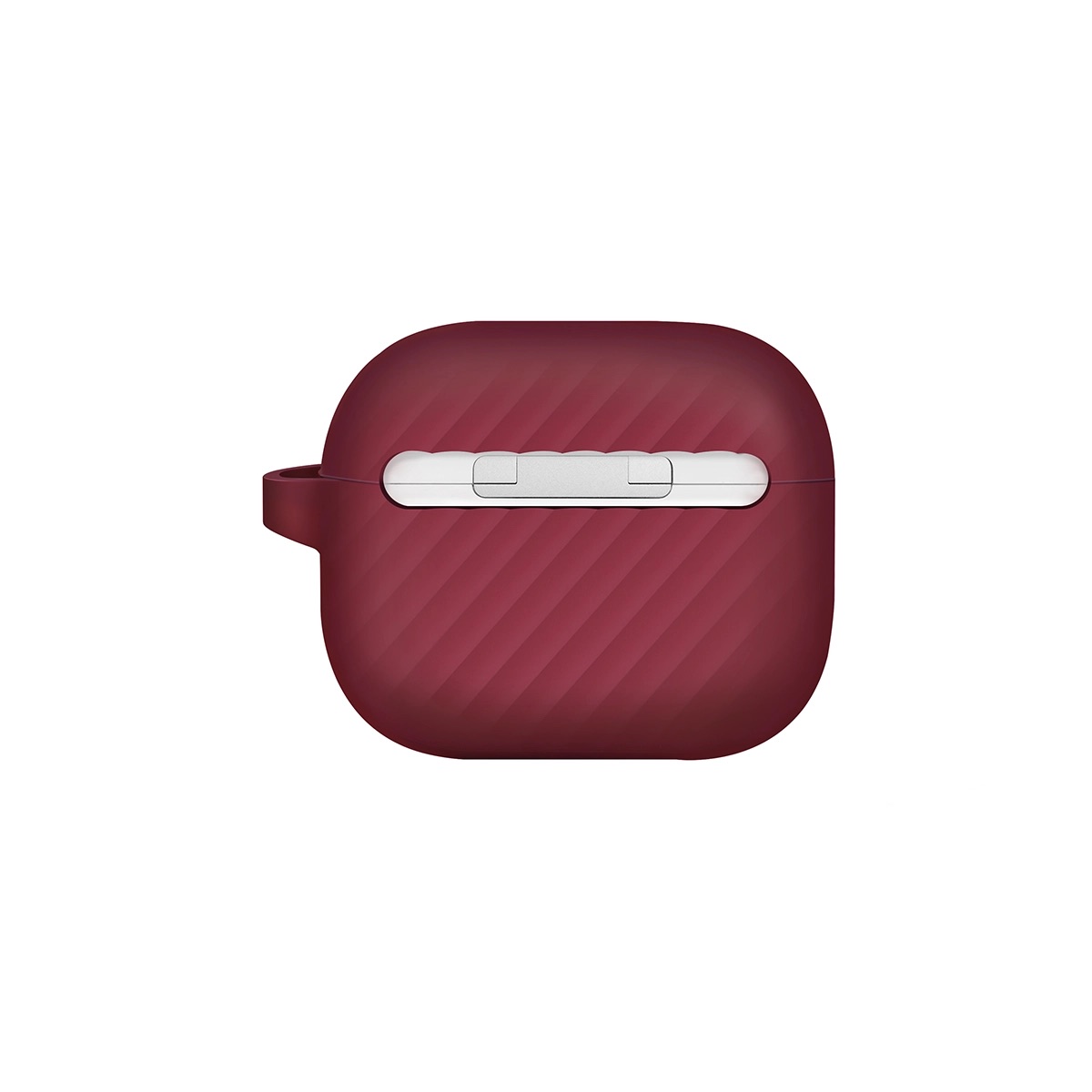 Foto 3 pulgar | Funda de Silicona Vencer para AirPods 3ª Generación con Correa Deportiva y Mosquetón