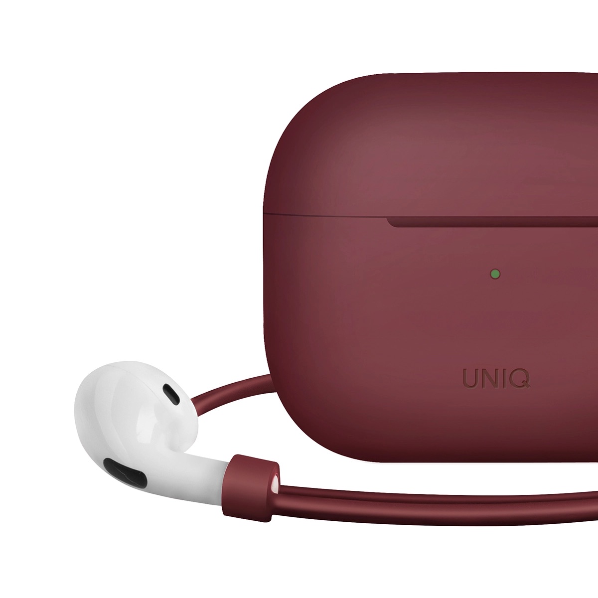 Foto 6 pulgar | Funda de Silicona Vencer para AirPods 3ª Generación con Correa Deportiva y Mosquetón